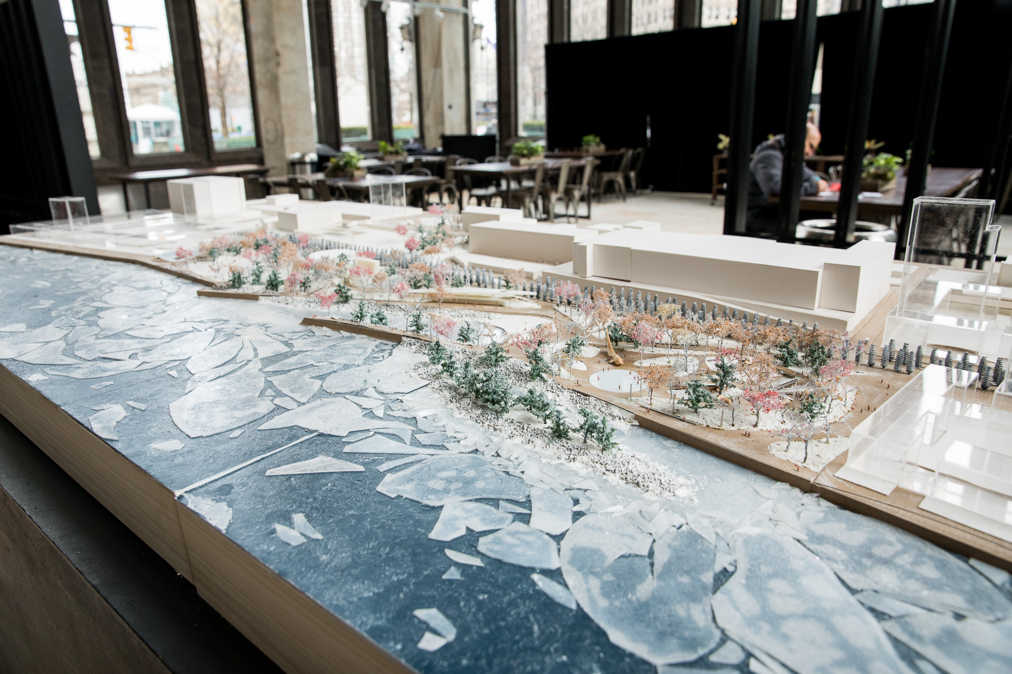 Detroit's riverfront